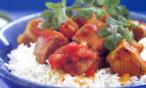 طريقة عمل اللحم مع البندورة والكاري